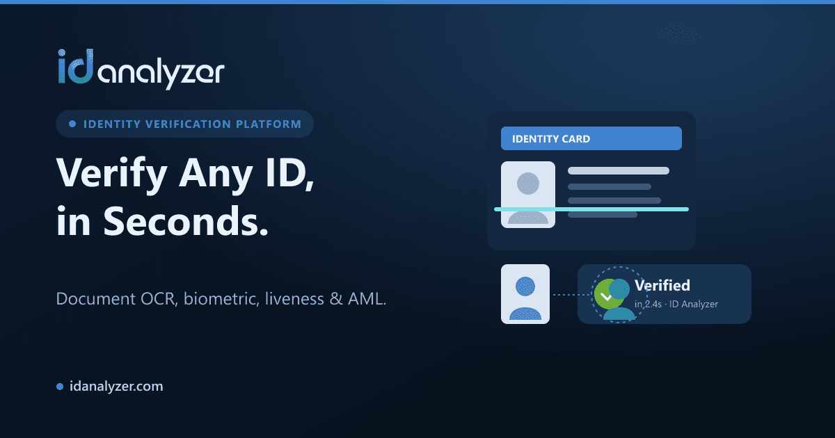 How to Choose an Identity Verification API